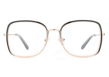 Women Cristal Eyeglasses: Grace - Black - SpaceSMART Eye Clinic (Front View)